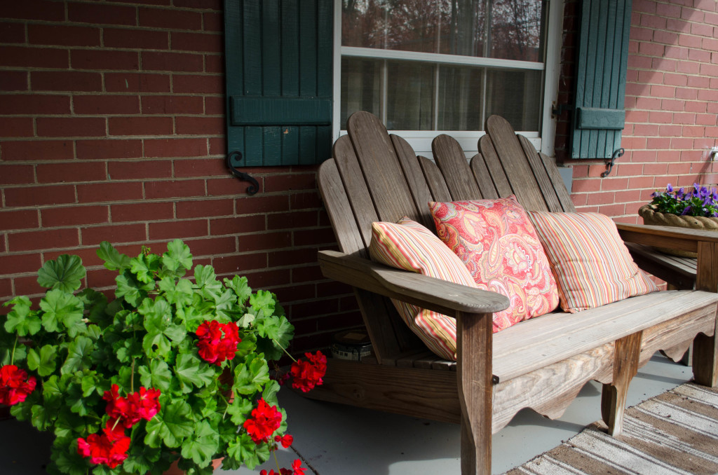 a photogenic front porch in my hometown of Louisville, Kentucky