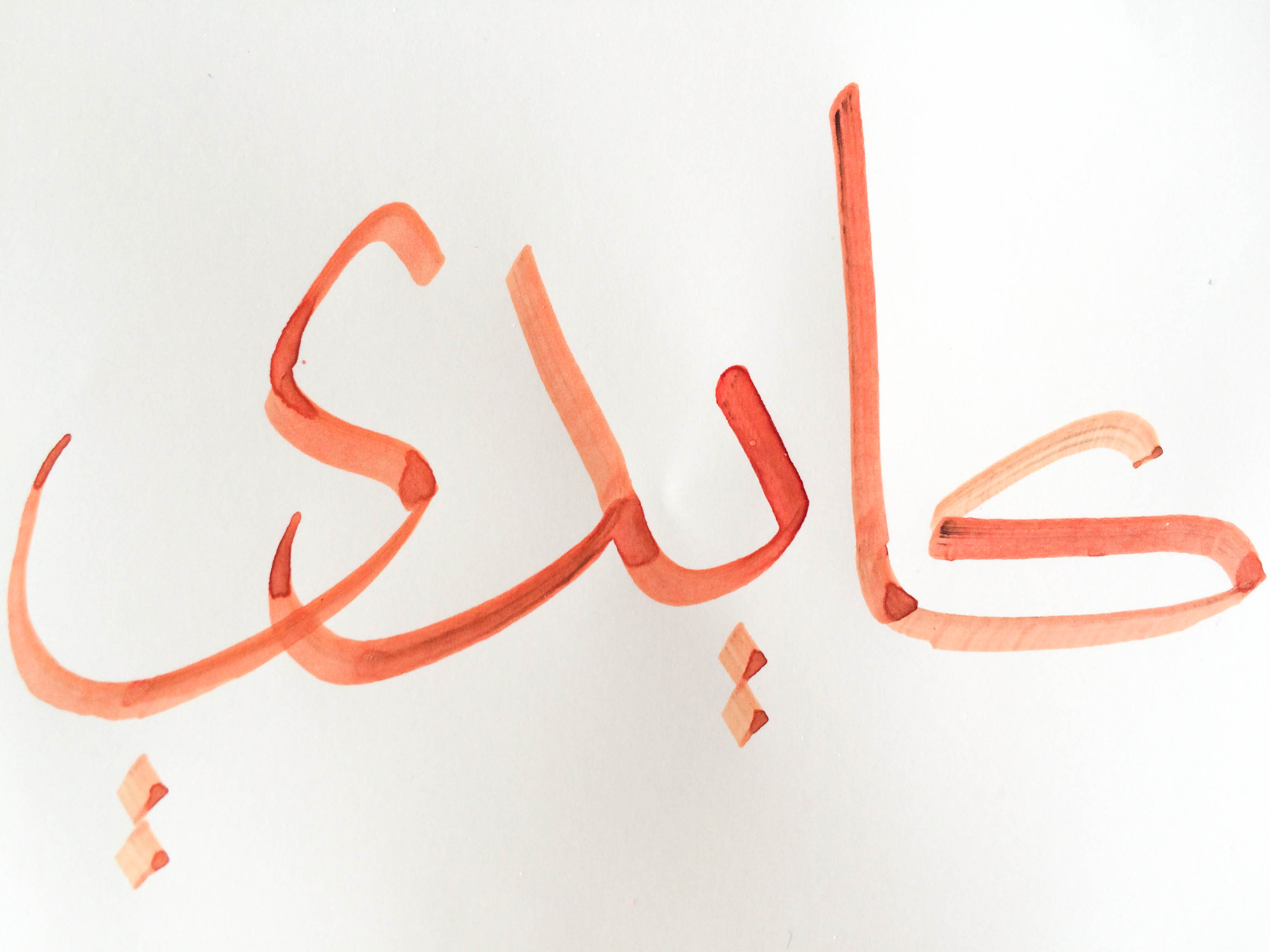 one of the volunteers was teaching Arabic calligraphy and he wrote my name in Arabic. The Arabic calligraphy class was just one of the sessions offered at the Bed Talks hosted by The Student Hotel in Amsterdam