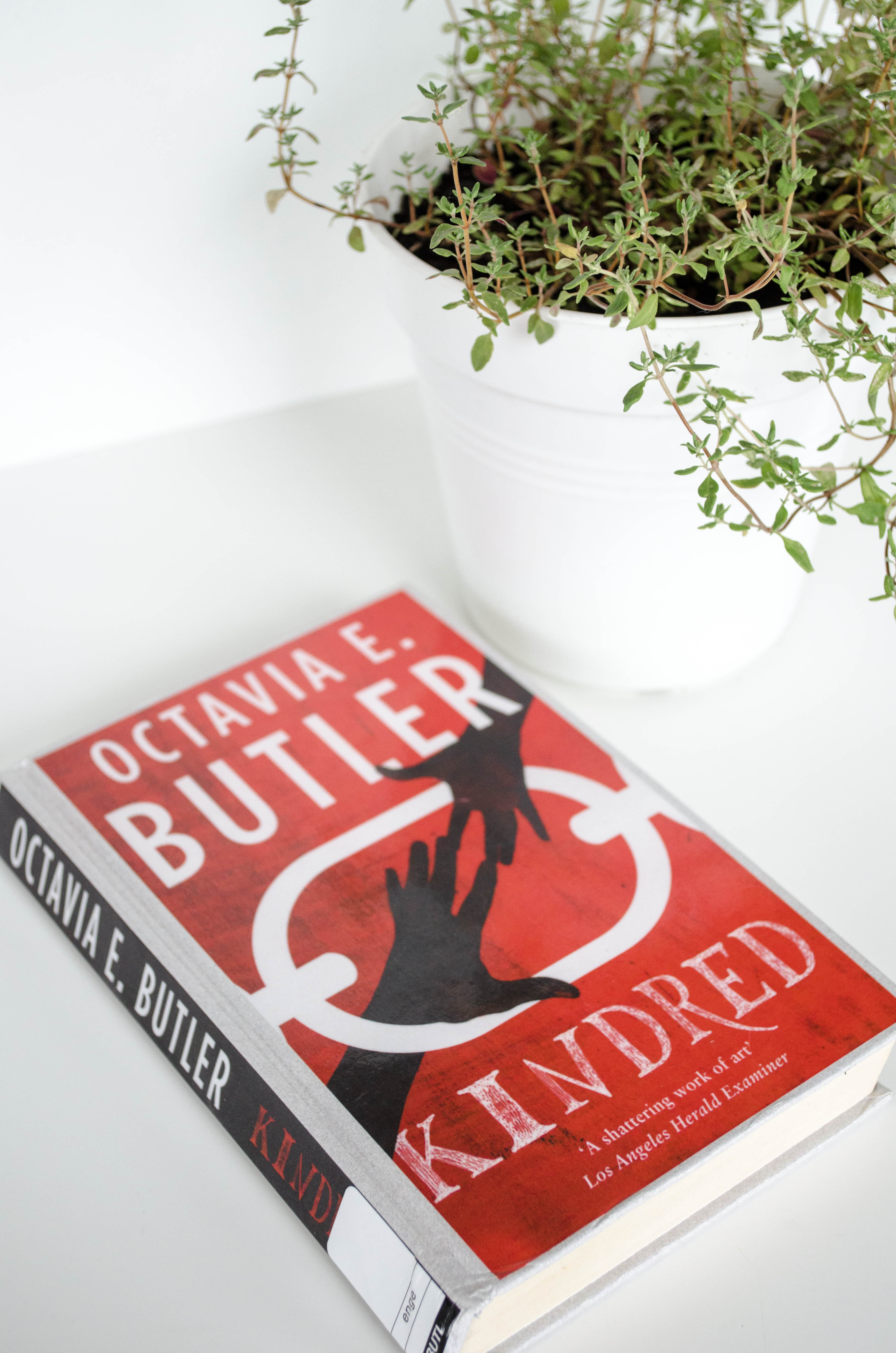 Kindred, by Octavia E. Butler, tells the gripping story of Dana, a black woman sent back in time to save her white, slave-owning ancestor.