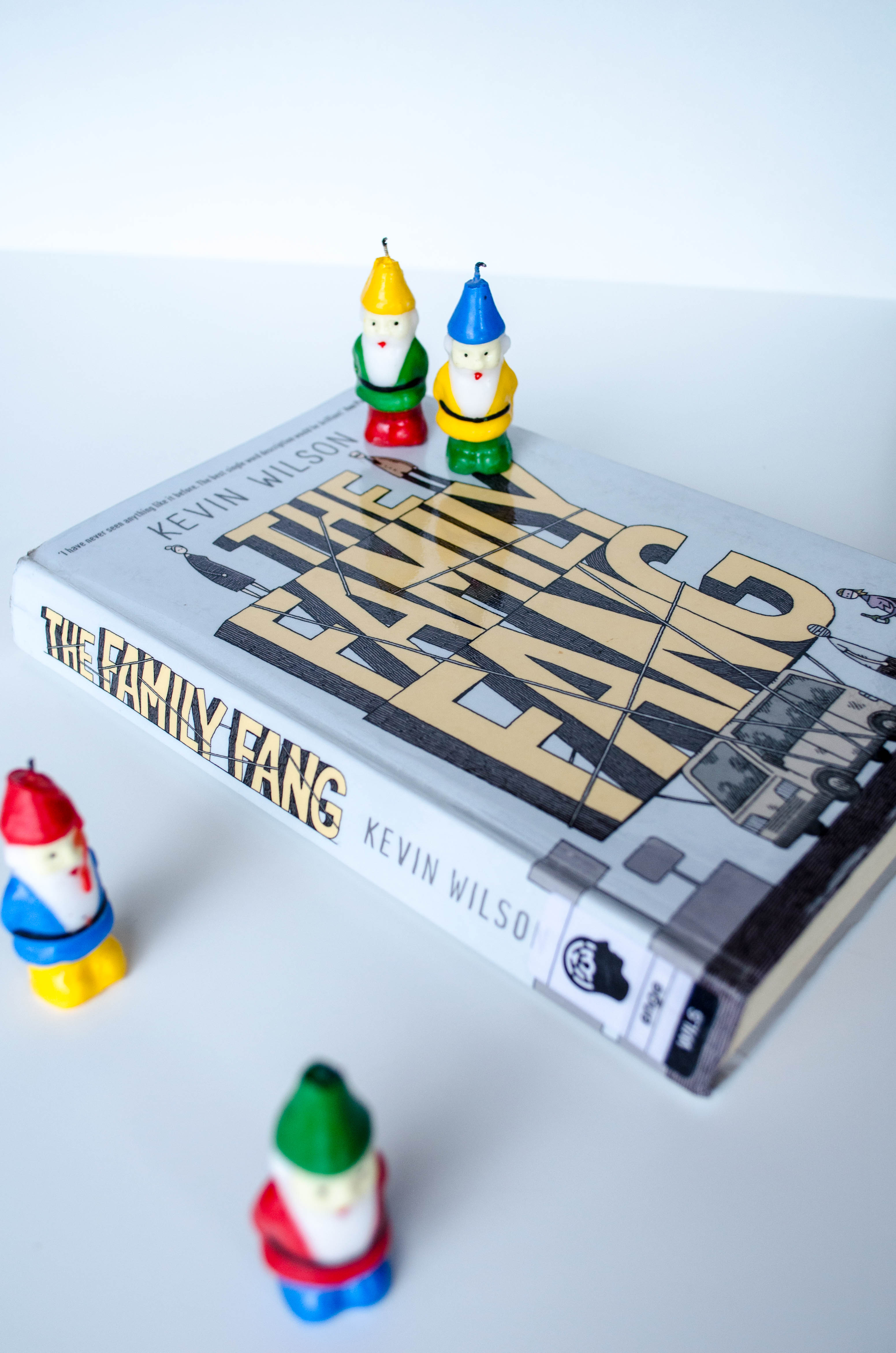 The Family Fang by Kevin Wilson tells the story of the Fangs, and the unpredictable and sometimes traumatic art they create together