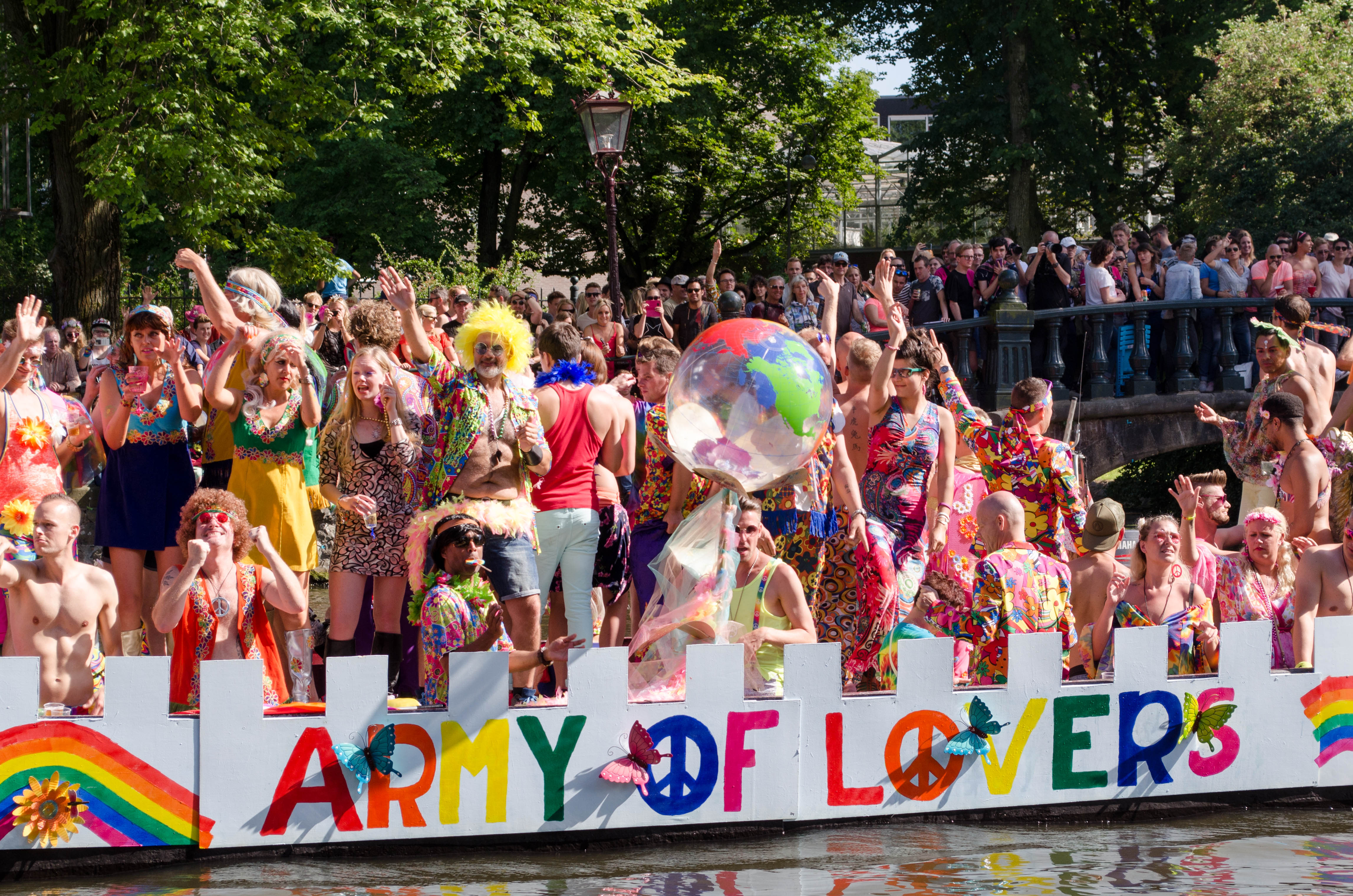 2016 Pride Parade in Amsterdam